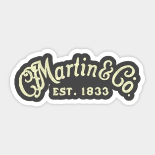 Vintage Martin Sticker